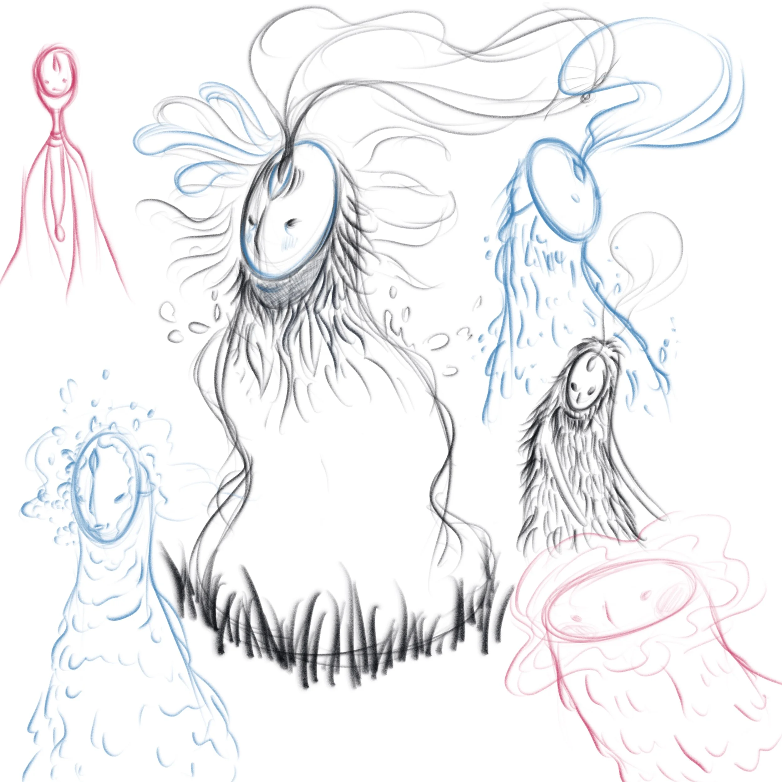 Sketches + Concept Art