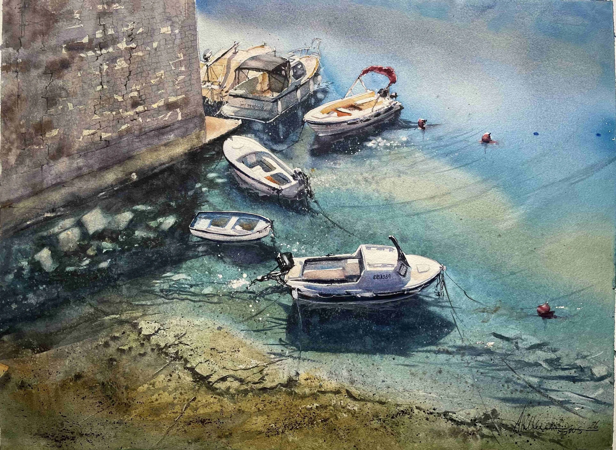 Blue Calm in Dubrovnik (22 x 30) (small).jpg