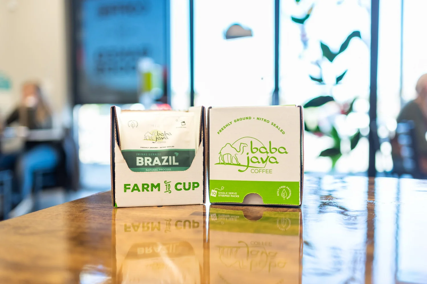 Brazil Steeped Bags Baba Java Coffee Hoover Al