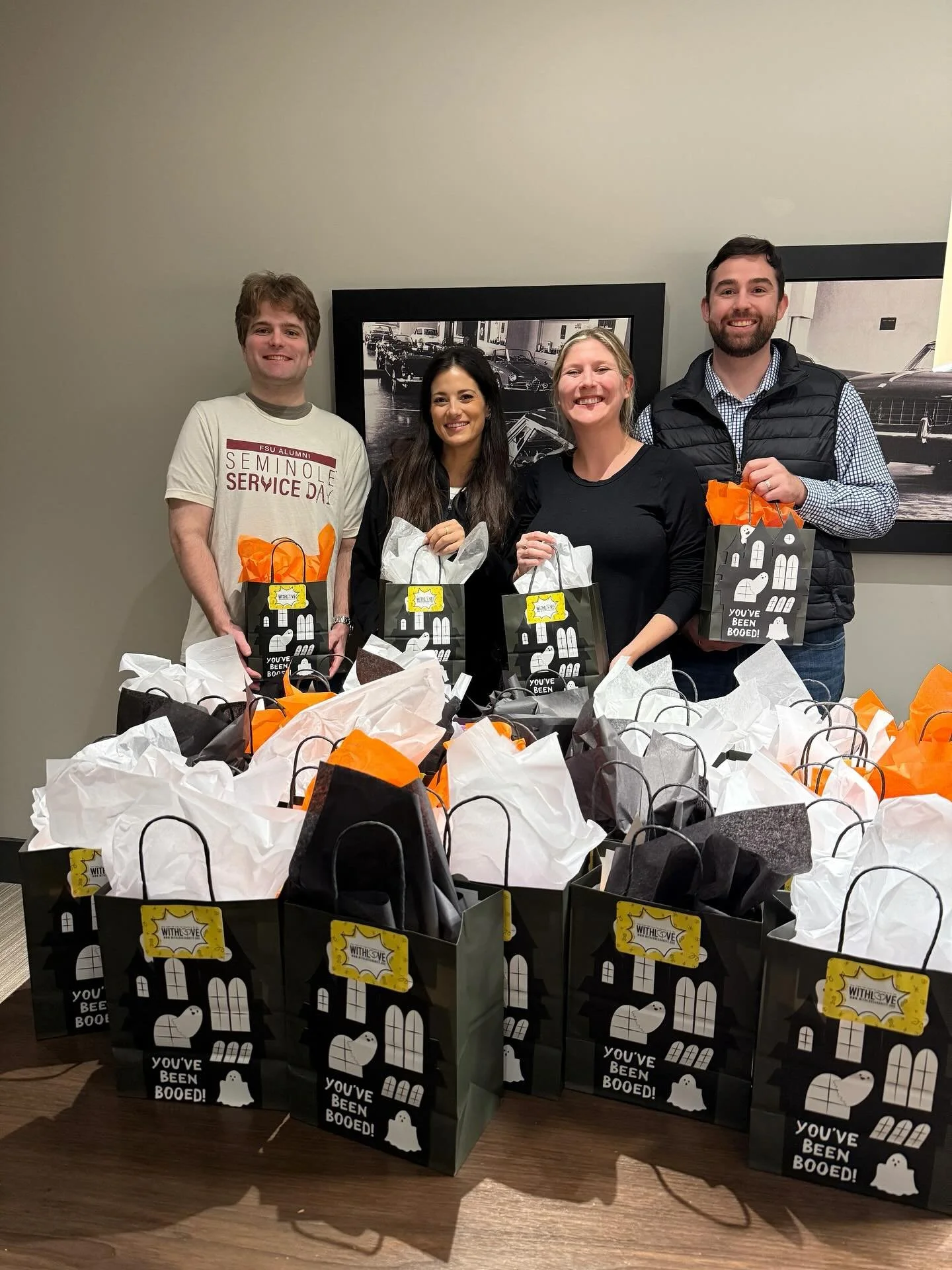 You&rsquo;ve been BOOed 👻 

We had a spooky fun time assembling 30 Boo Bags with members of Nashville&rsquo;s FSU Alumni 🛍️ Filled with creepy-cool crafts, they will be delivered to our boos over @tristarchildrenshospital oncology unit tomorrow for