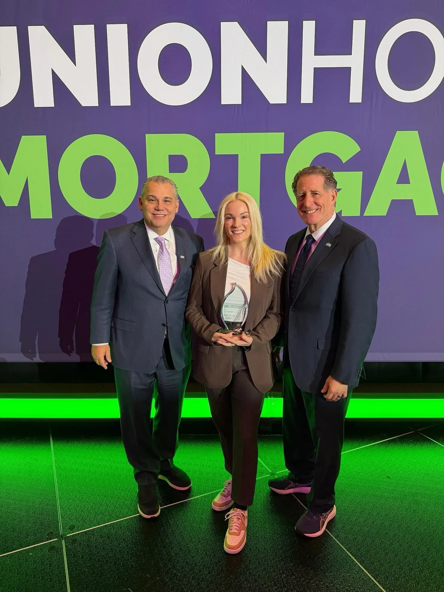 A Partner of Impact 🤝

Congratulations to our founder, Tay Scheibe, for her Partner Impact Award from @unionhomemortgage 🏆 This honor is given to UHM partners each year who stand out in their community, along with a $2000 donation from the @unionho