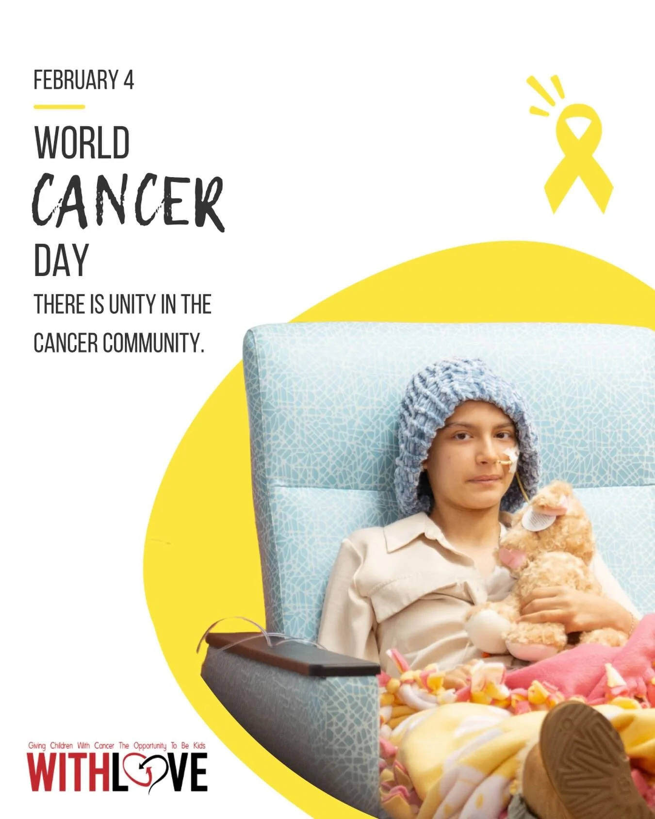 W🌎RLD CANCER DAY | February 4

Today, we stand with the global cancer community to honor strength, resilience, and the power of unity. When we come together, our voices create real impact, and awareness becomes action 🤝

At WithLove, our mission is