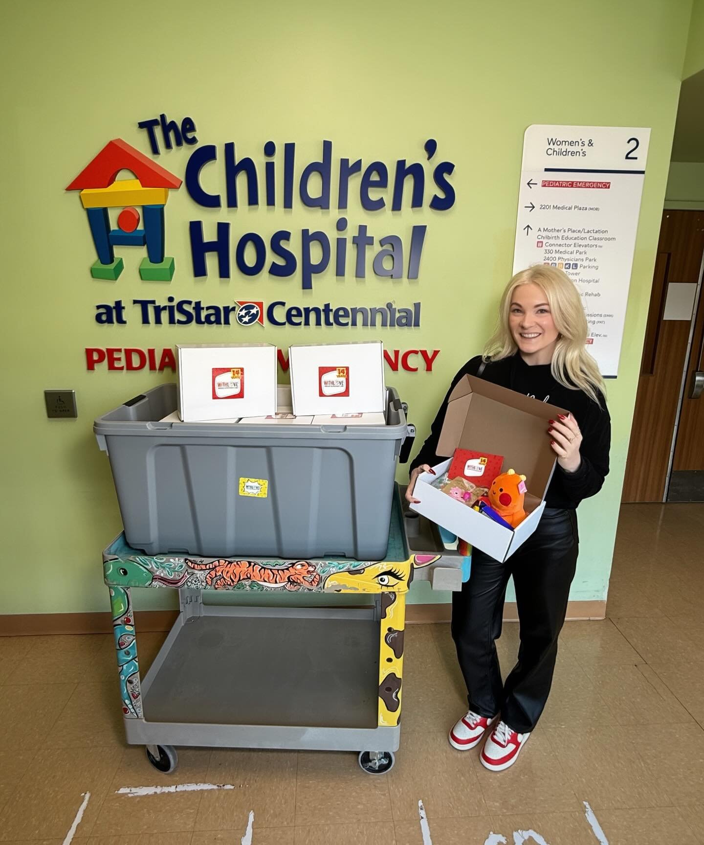The perfect way to kick-off our birthday celebration 😍

By spreading love to our friends @tristarchildrenshospital with fun Vday themed craft kits 🎉 We are so grateful to serve the pediatric oncology / hematology unit and clinic all year through ou