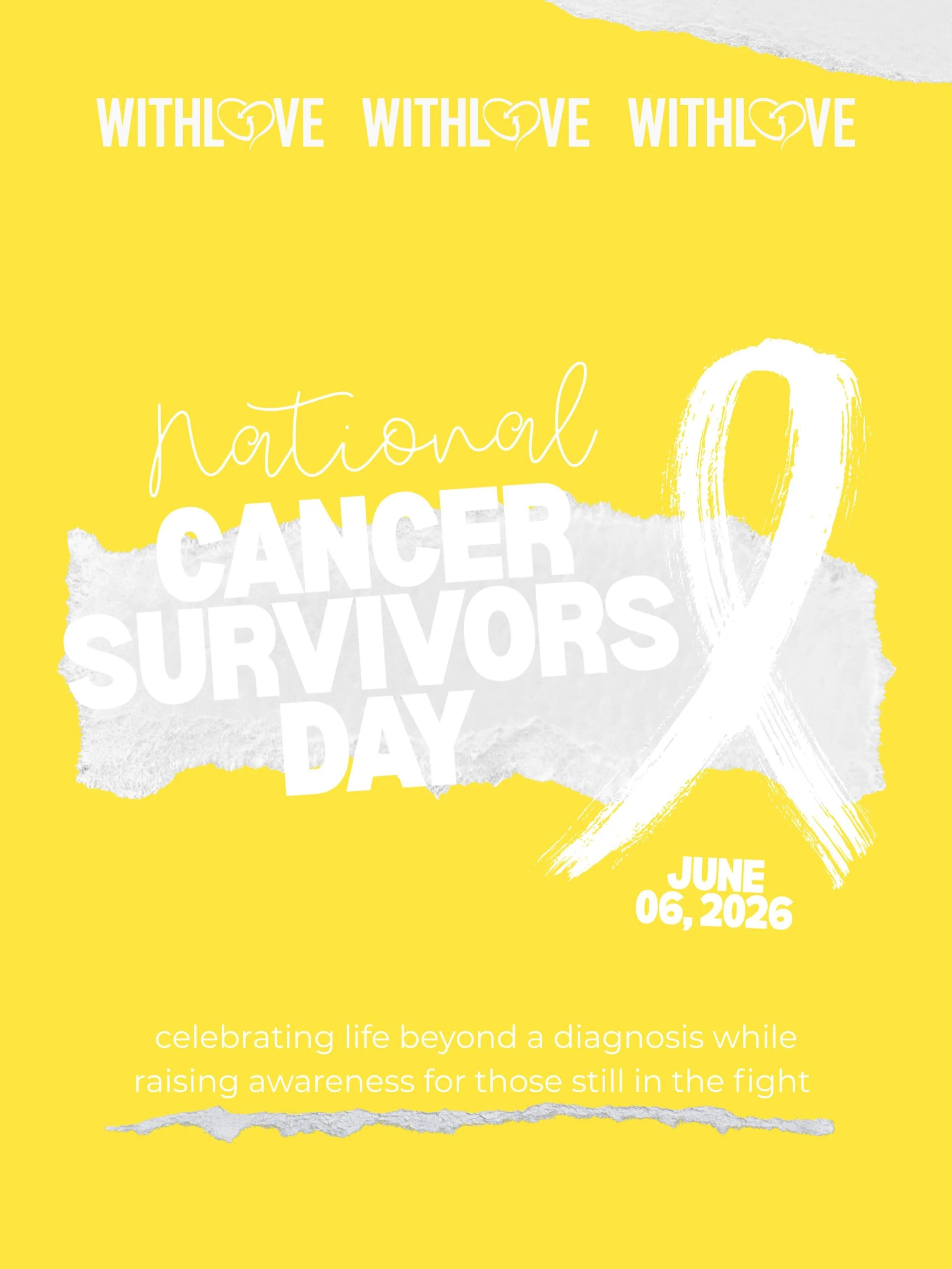 Every survivor has a story 🗣️
Every story has a purpose 💛
Every purpose leads to awareness🎗️
All deserves to be celebrated 🎉

Help us spotlight our heroes whose lives beyond their diagnosis, beyond the bell-ringing, and beyond their follow-up app