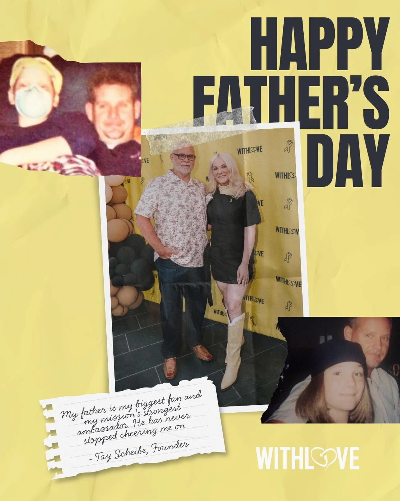 This Father&rsquo;s Day, we honor the unwavering strength of the dads who stand tall for their Golden Heroes 💛

Whether it&rsquo;s holding hands through hospital halls or being the steady calm in a storm of uncertainty, your love is a pillar of cour