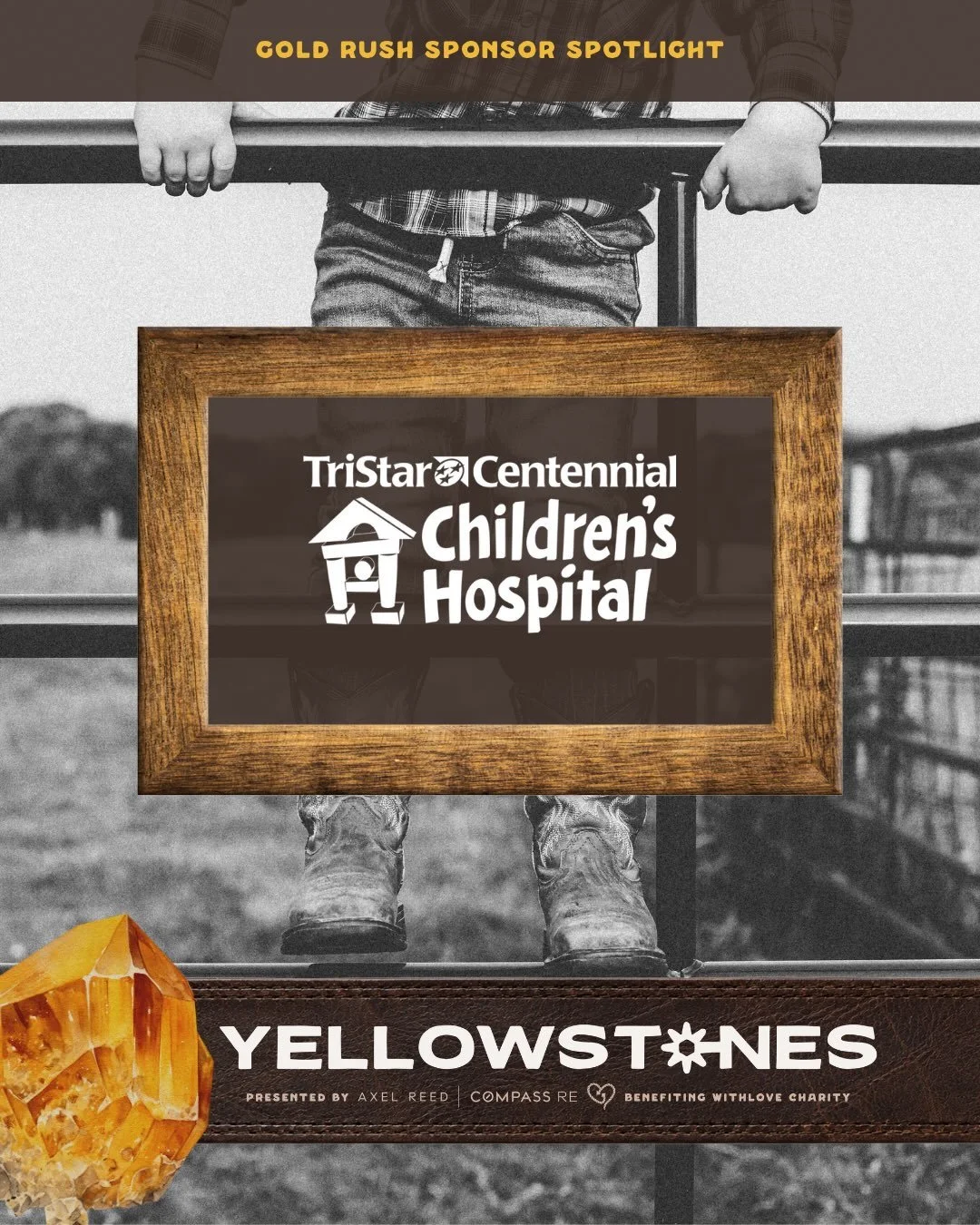 ✨ GOLD RUSH SPONSOR SPOTLIGHT ✨

We&rsquo;re incredibly proud to recognize TriStar Centennial Children&rsquo;s Hospital as a Gold Rush Sponsor of YellowStones 2026! 💛

This partnership is especially meaningful because for the past six years, @trista