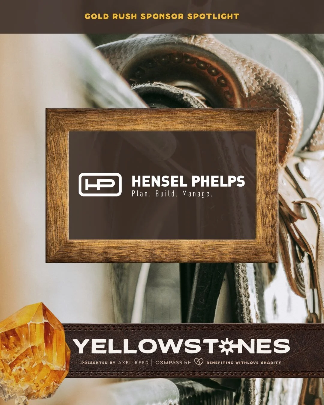 ✨ GOLD RUSH SPONSOR SPOTLIGHT ✨

We&rsquo;re proud to recognize Hensel Phelps as a Gold Rush Sponsor of YellowStones 2026! 🤠

@henselphelps is one of the nation&rsquo;s leading builders, developing, constructing, and maintaining landmark properties 