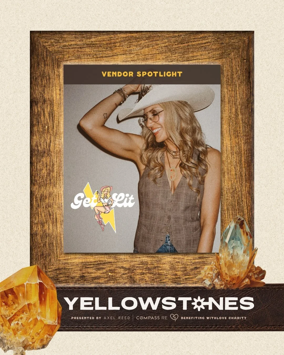 🤠&nbsp;VENDOR SPOTLIGHT: GET LIT NASHVILLE 🤠

Things are about to get a little more lit at YellowStones!

We&rsquo;re excited to welcome @get.lit.nashville back as a featured vendor, bringing their signature hat + leather branding experience to the
