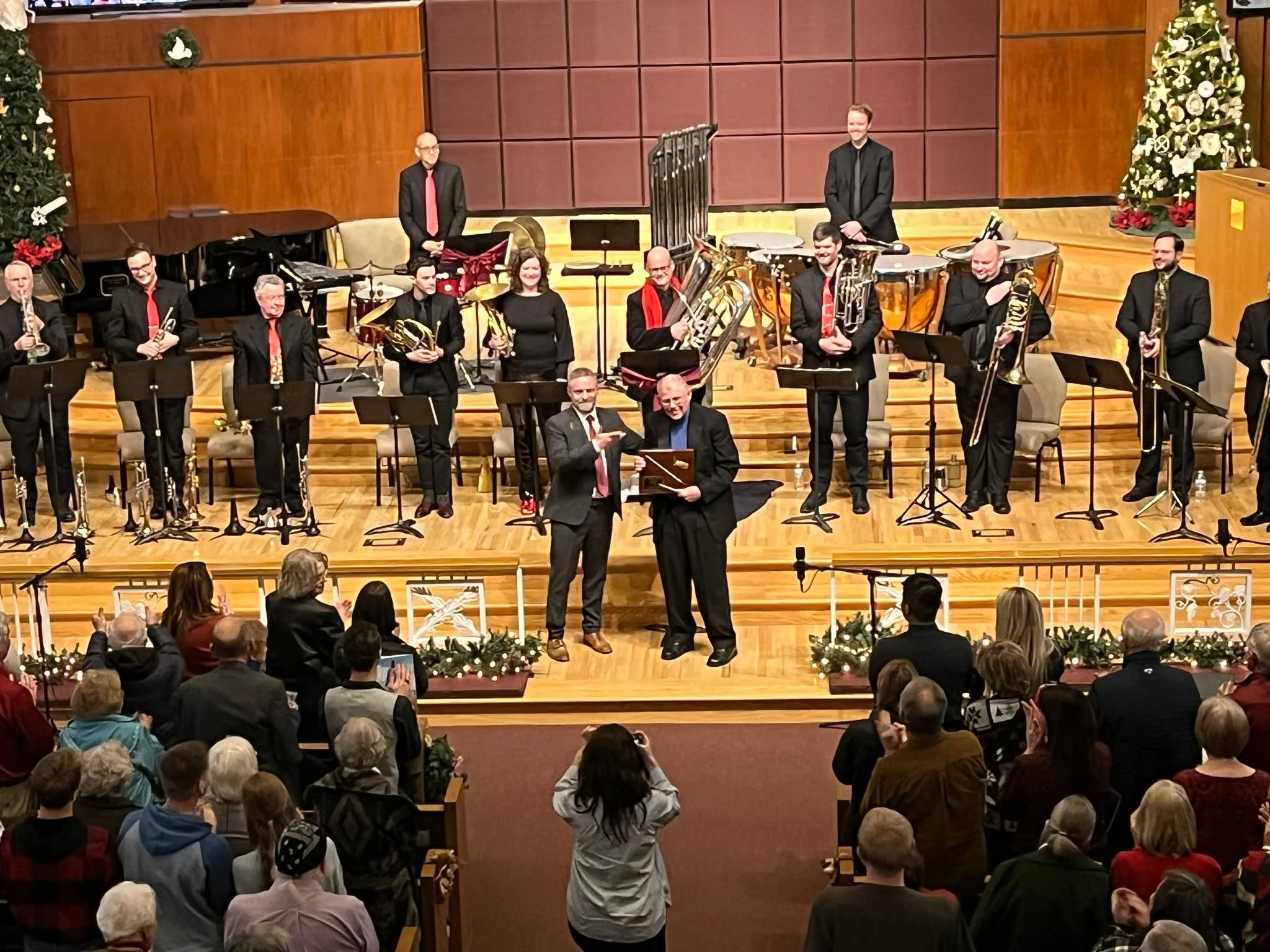 Alongside his leadership in music education and conducting, Kenneth "Doc" Singleton was a prolific transcriber of music. He shared many of these transcriptions with the Greeley Philharmonic Brass Ensemble. Doc designed and conducted the fir