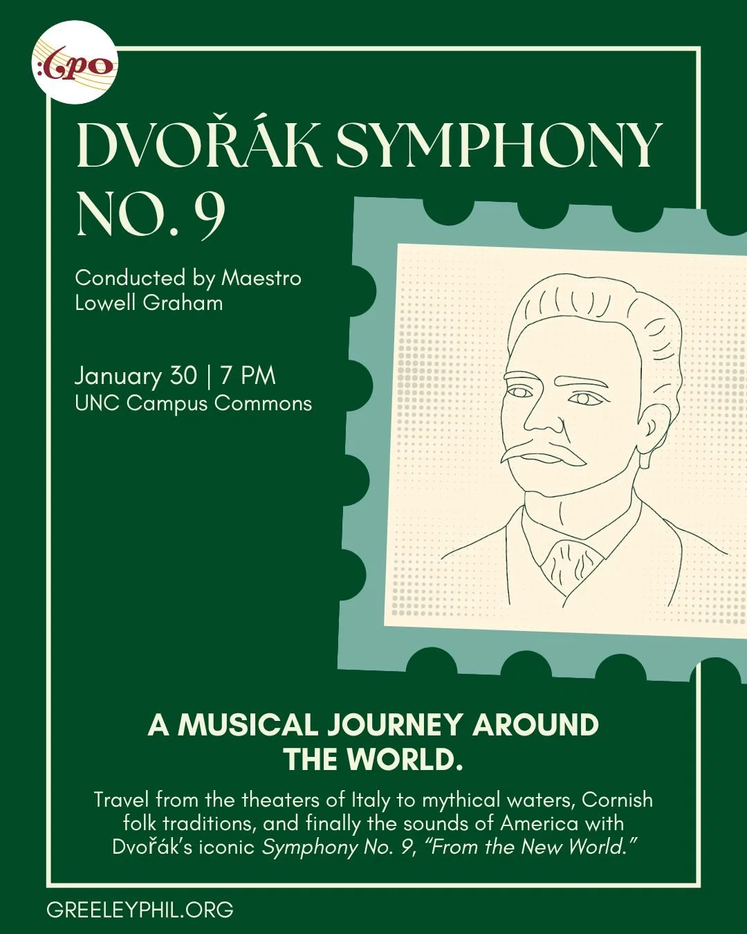 🎻 Concert Spotlight: DVOŘ&Aacute;K SYMPHONY NO. 9

Take a musical journey around the world! 🌎 Travel from the theaters of Italy to mythical waters and Cornish folk traditions before landing in America with Dvoř&aacute;k&rsquo;s iconic Symphony No. 