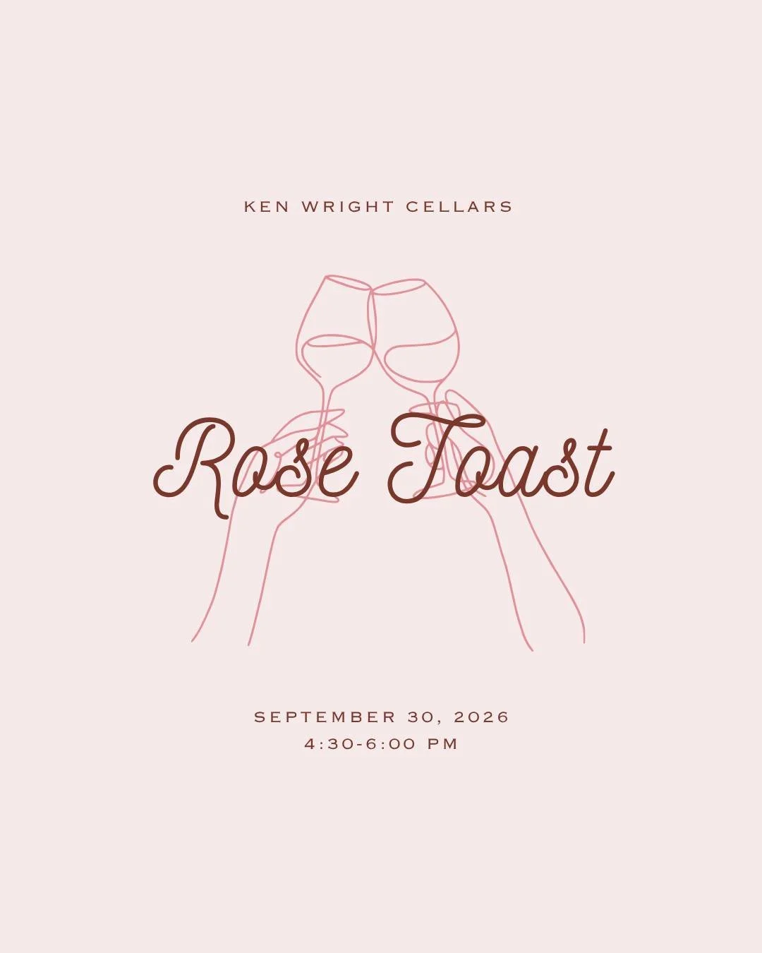 Help us kick off Breast Cancer Awareness Month with a Ros&eacute; Toast at the beautiful Ken Wright Cellars tasting room in Carlton, Oregon, while supporting a meaningful cause.

Your $15 donation includes:
✨ A glass of ros&eacute;
✨ A raffle ticket 
