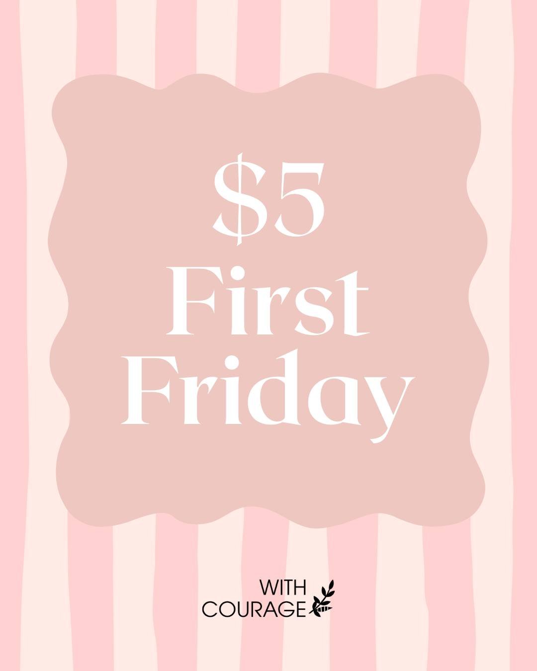 It&rsquo;s $5 Friday. 💛 A simple way to show up for With Courage and support the work we do.

If you&rsquo;re able, consider giving $5 today. Every contribution helps us continue our work supporting local families impacted by breast cancer.

Comment