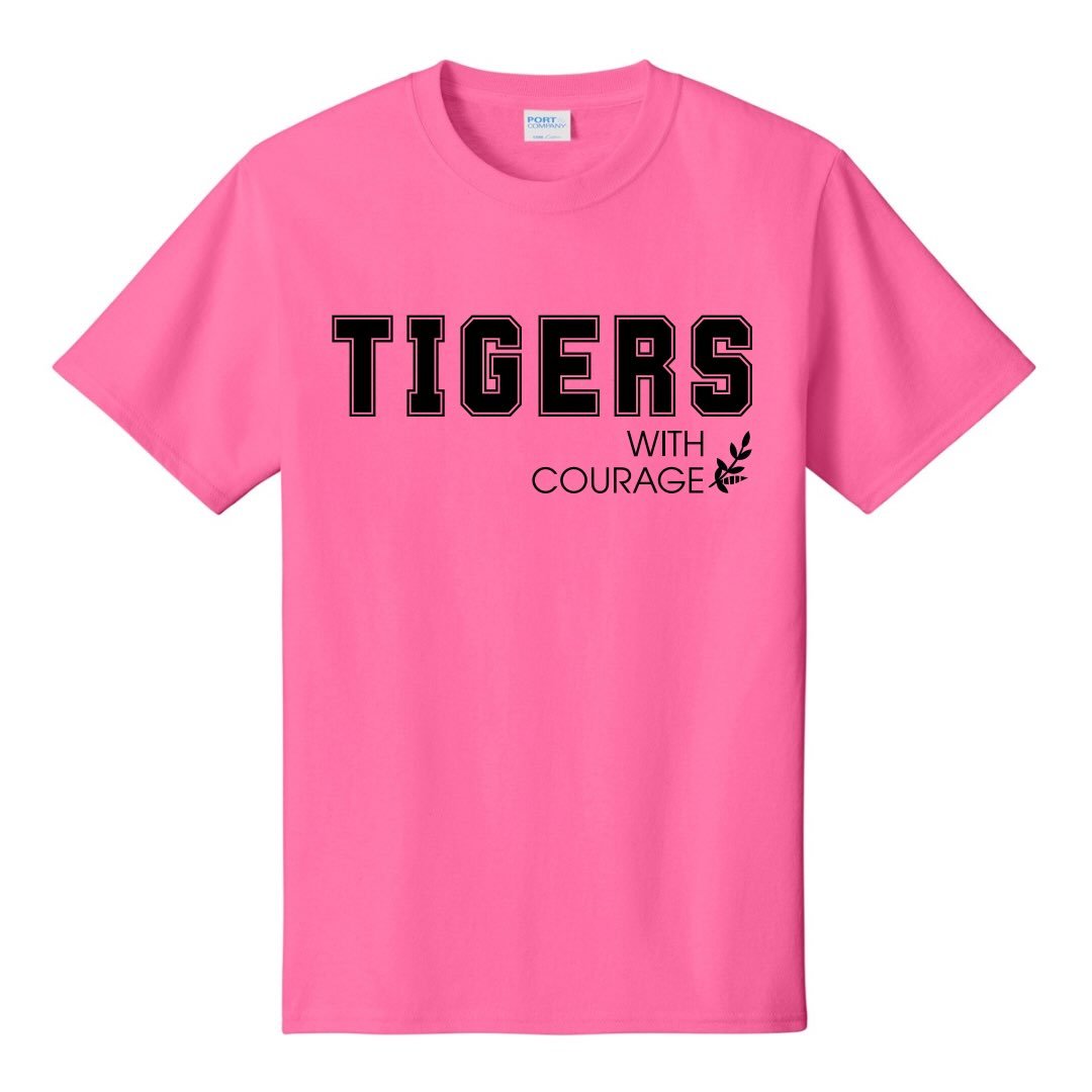 🩷 PINK OUT WITH A PURPOSE 🩷

Our Pink Out With A Purpose T-shirt PRE-SALE is officially open! 🎀

Choose the school you want to represent, wear it proudly throughout October, Breast Cancer Awareness Month, and help support local families impacted b