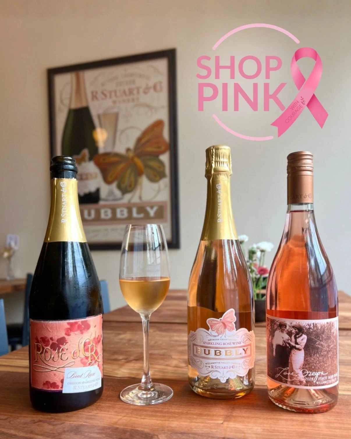 Just a few more days to Shop Pink! Visit participating local businesses (swipe to see the full list) to shop, dine, or buy featured &ldquo;pink&rdquo; items, with a portion of the proceeds going directly to With Courage. When you Shop Pink, you&rsquo