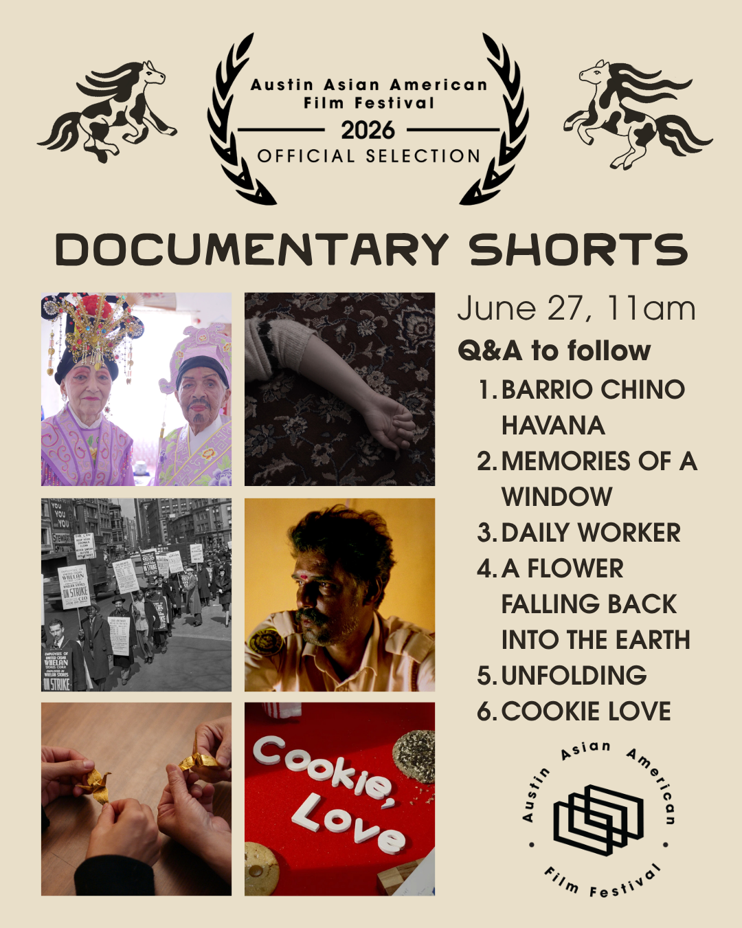 Documentary Shorts + Q&amp;A