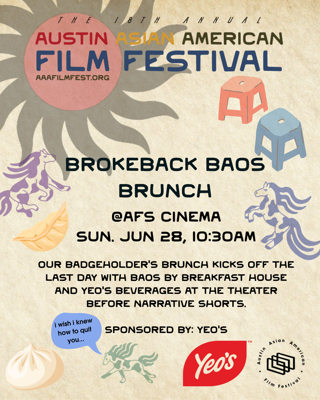 Badgeholders Brokeback Baos Brunch