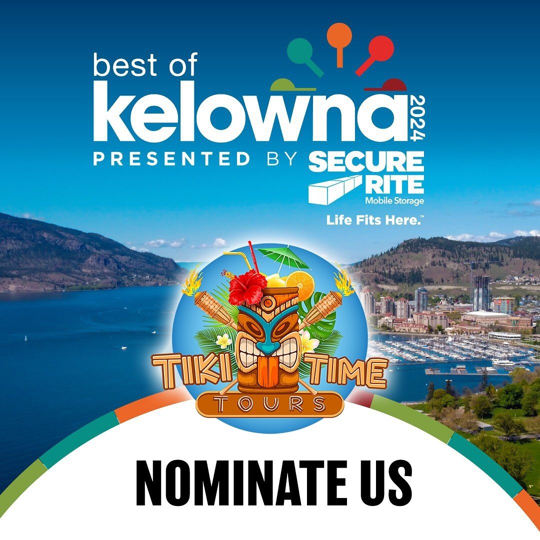 It&rsquo;s Best of Kelowna time again!! Time to vote for all of your favourite local businesses and see who comes out on top. As always we would love your support to be nominated for the wine tours, boat services and tourist attraction categories (an