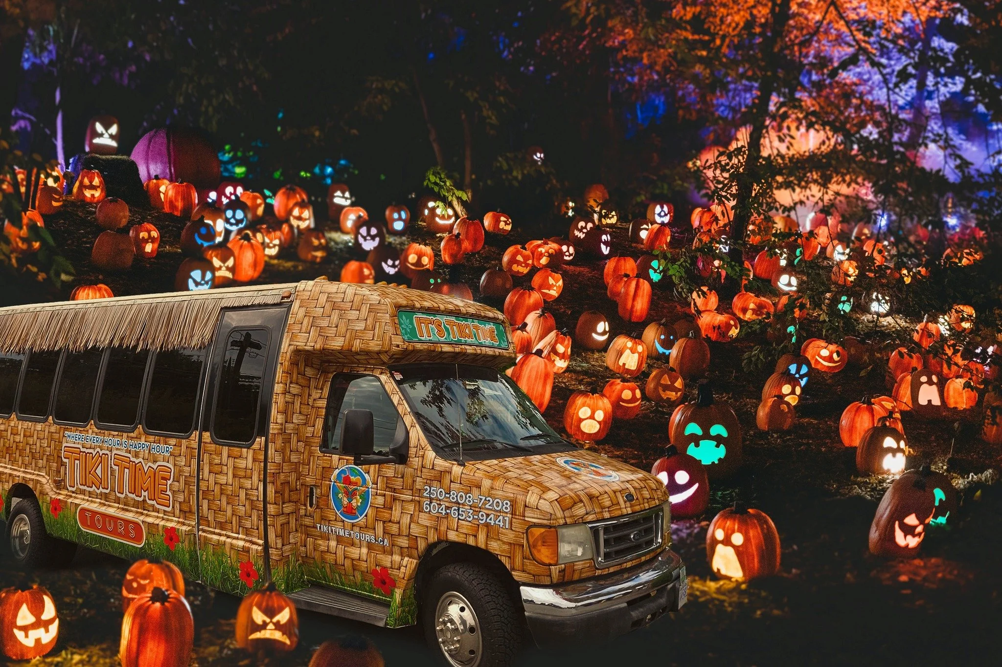 Costumes? ✅ Candy? ✅ Ride home? 🚍✅
Your Halloween designated driver, but way more fun. 🎃🚌
Book your private charter for a fun ride to (and from) your Halloween party! Perfect for groups, or a shuttle for the kids. 🚌💀
Let’s make this Hall