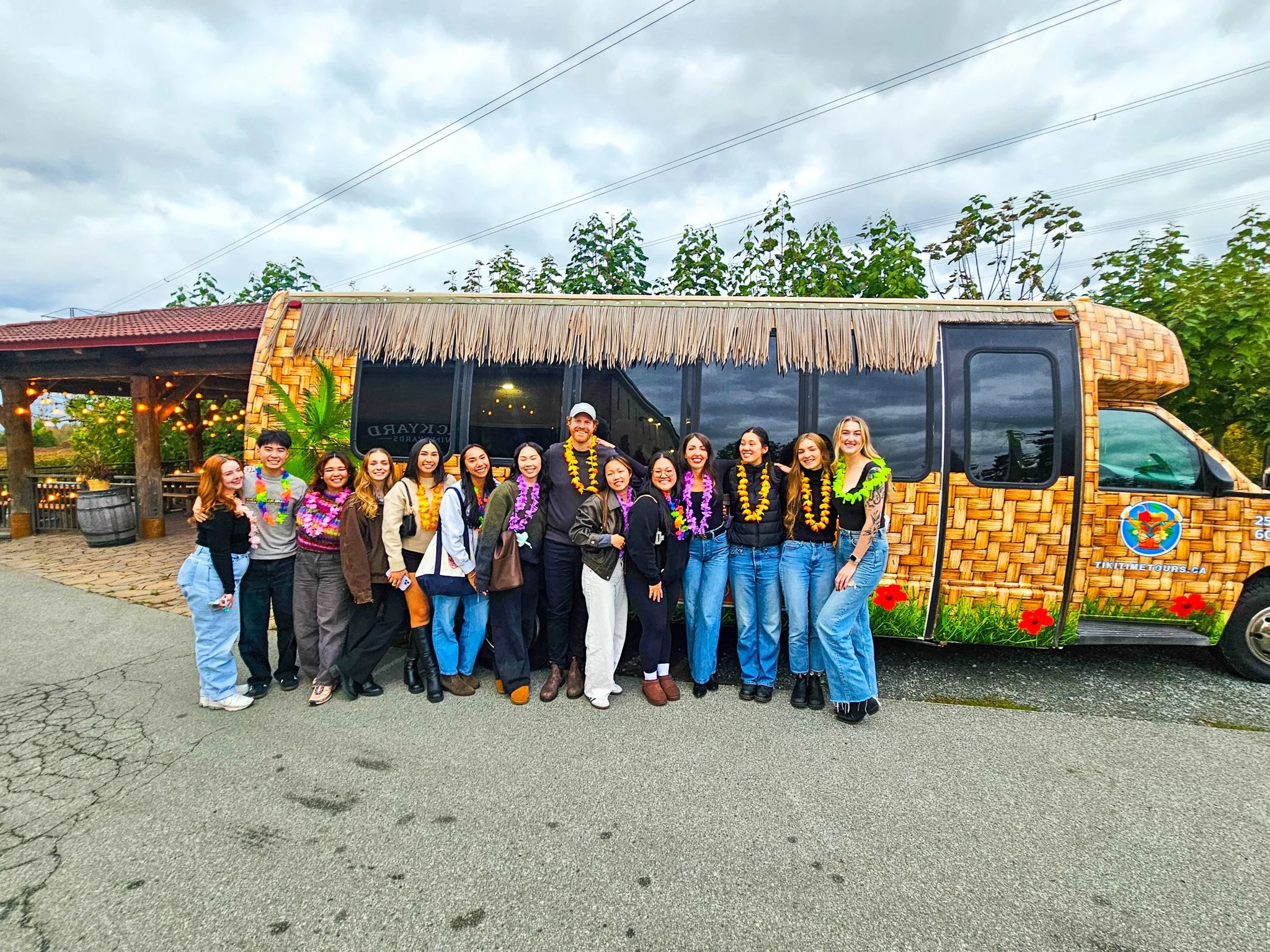 The air&rsquo;s crisp, the wine&rsquo;s flowing, and the Tiki Bus is cozy and ready to go. 🍁🍷
Fall wine tours, private charters, staff events, and holiday parties &mdash; we keep the good times rolling all year. 🚌

#TikiTimeTours #TikiBus #FallWin