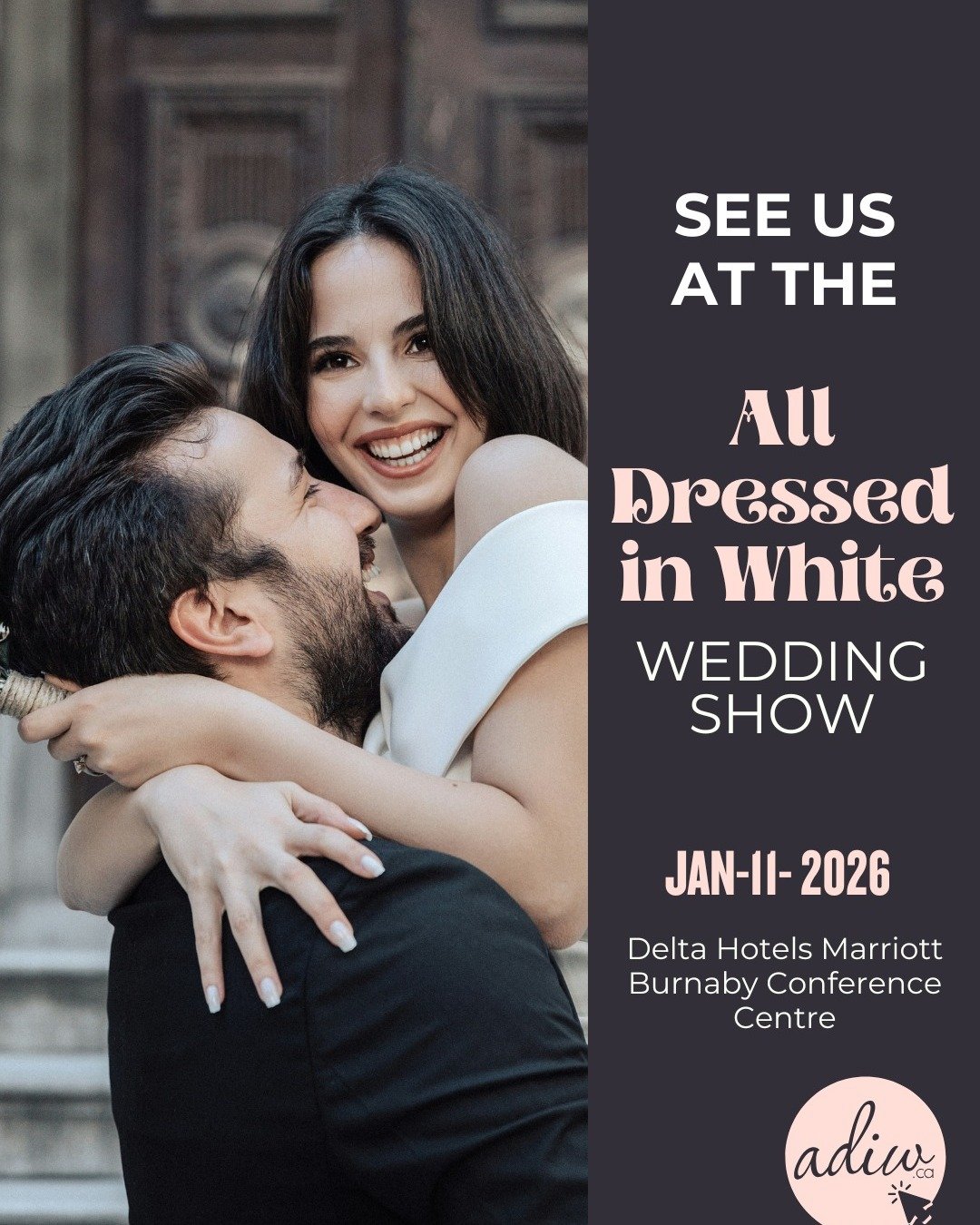 ✨ Wedding planning just got more fun! ✨
Join us at the All Dressed In White Bridal Show on January 11, 2026, at the Delta Hotels Marriott Burnaby Conference Centre. 🥂🚤 

Swing by our booth to see how Tiki Time Tours can add a unique, unforgettable 