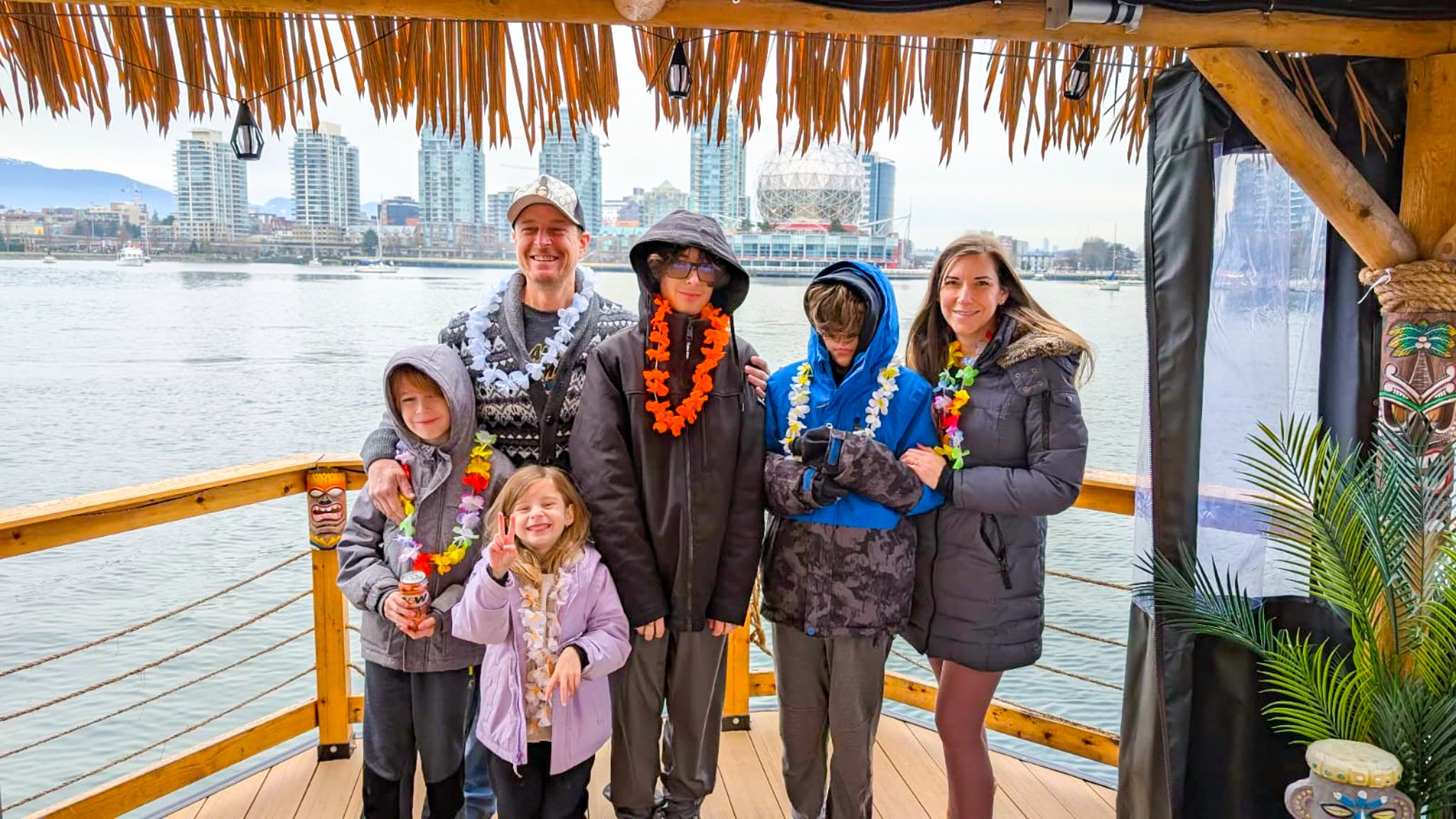 Winter layers, harbour views, and family time done differently. ❄️⚓
The Vancouver Tiki Boat is cozy, covered, and ready for unforgettable winter cruises.
Who says boating is just for summer? 🥂

#TikiTimeTours #vancouverbc #VancouverEvents #vancouver