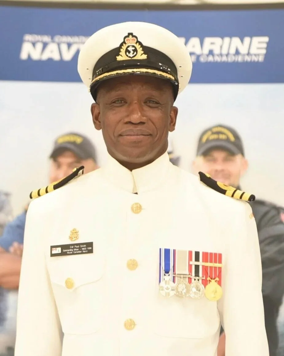 This Black History Month, we honour Commander Paul Smith, OMM, MSM, CD.

In 2014, Commander Smith made Canadian naval history as the first Black officer to command a ship of the Royal Canadian Navy, when he assumed command of HMCS Kingston. This mile