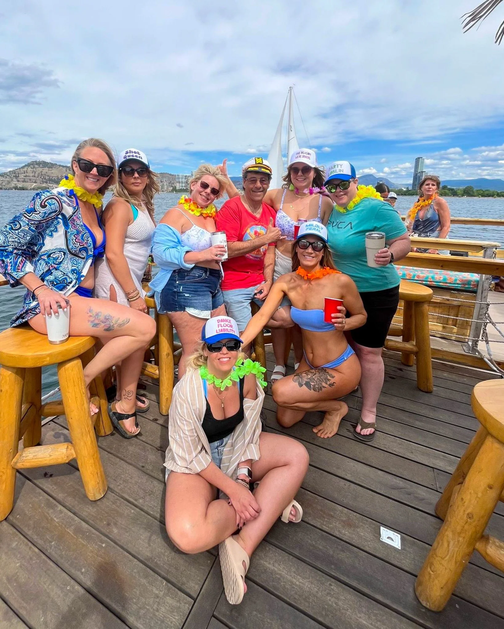 Looking for a unique way to spend time with friends, family, or colleagues this summer? 🌊☀️

A Tiki Boat cruise combines incredible views, great company, music, dancing and a relaxed atmosphere on the water. Whether you're celebrating something spec