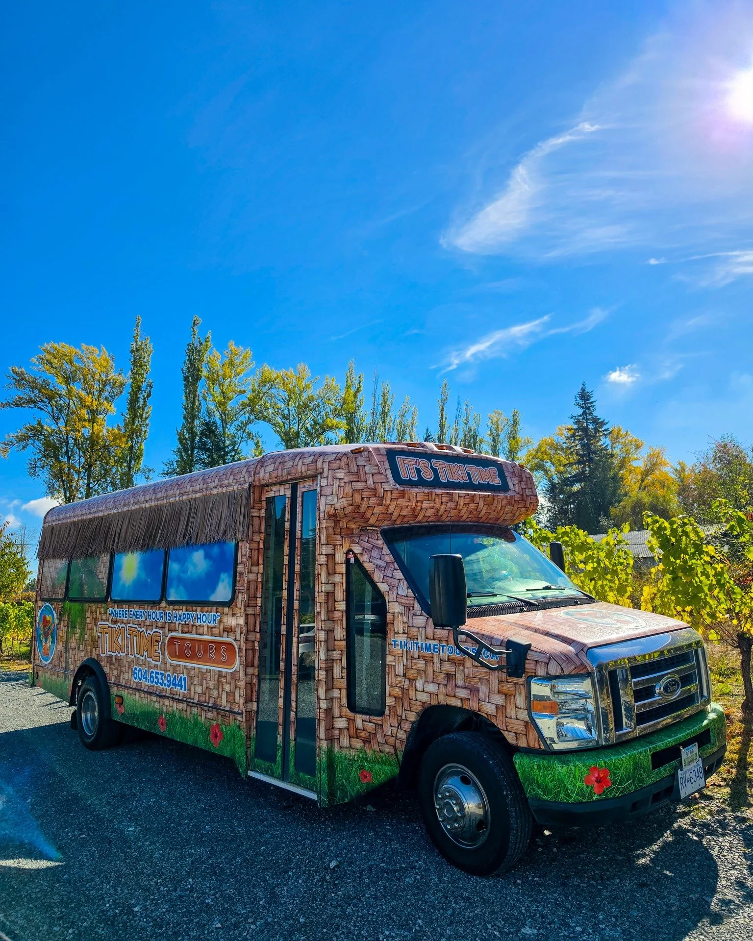 Why choose between a wine tour and a boat day when you can do both? Start with tastings at Fraser Valley wineries aboard the Tiki Bus, then head back to Vancouver for a 2-hour cruise on the Tiki Boat with skyline views, music and drinks on the water.