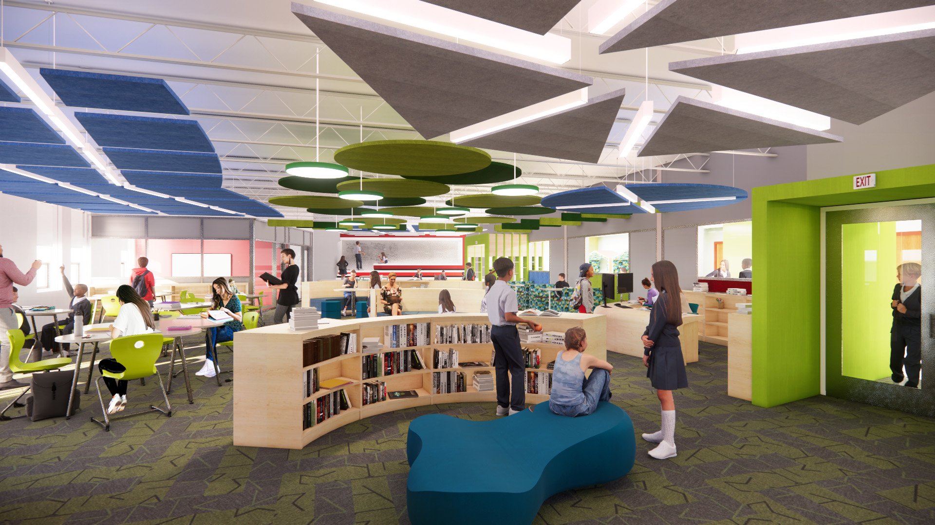 Tiverton Middle School Media Center