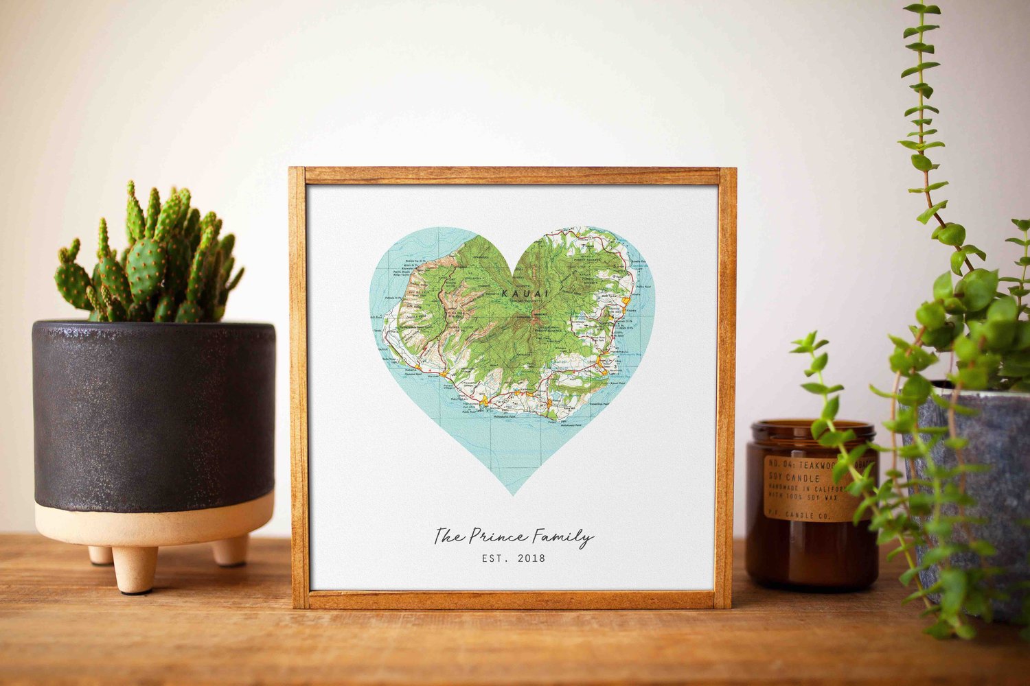 Customized 50 Year Anniversary Gifts Map Print, 50th Anniversary Gift  Ideas, Custom Heart Map Print