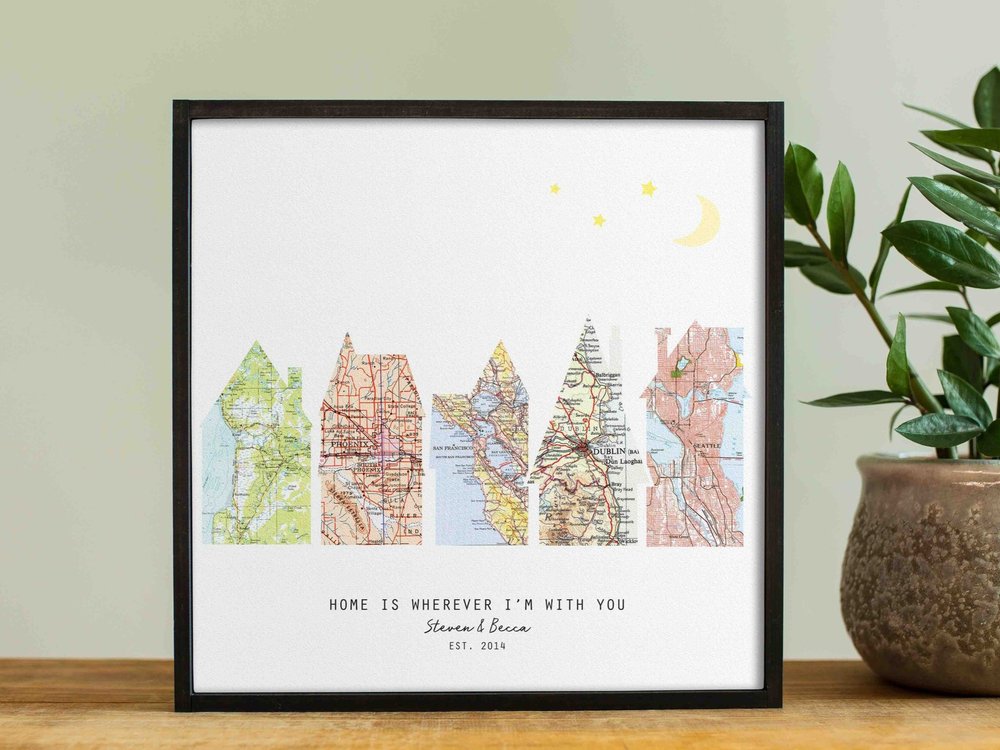 Home is Wherever I'm With You / 8x10 Digital Art Printable