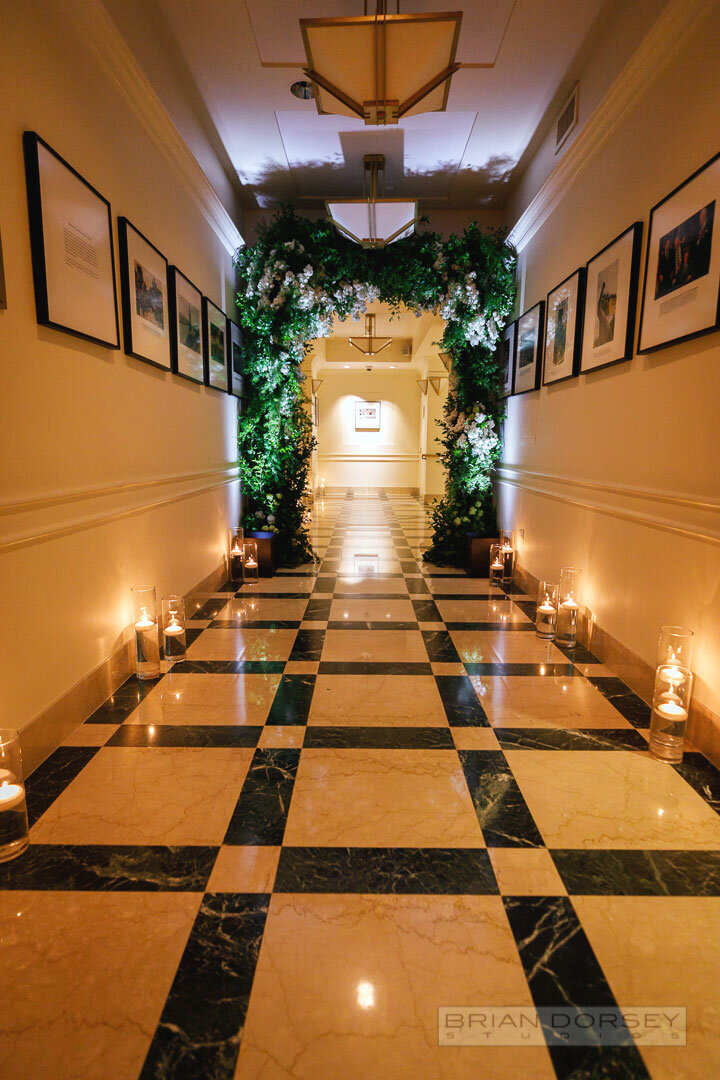 Marble  Staircase and Hallway