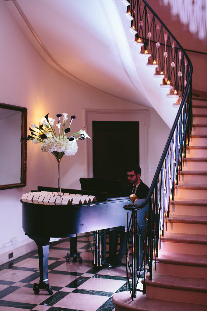 Marble Staircase and Hallway