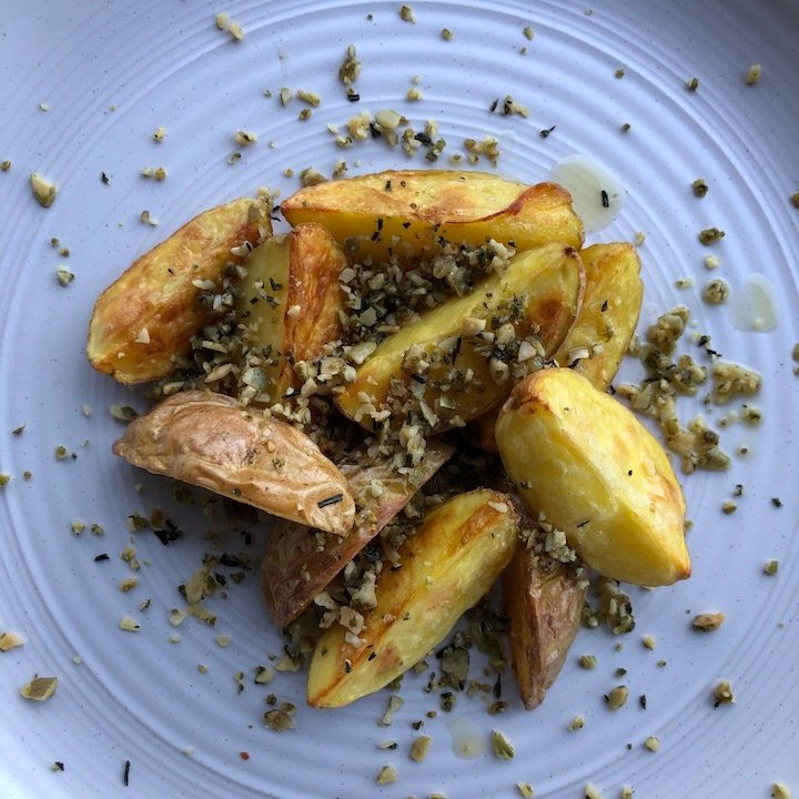 Italian herb vegan Parmesan