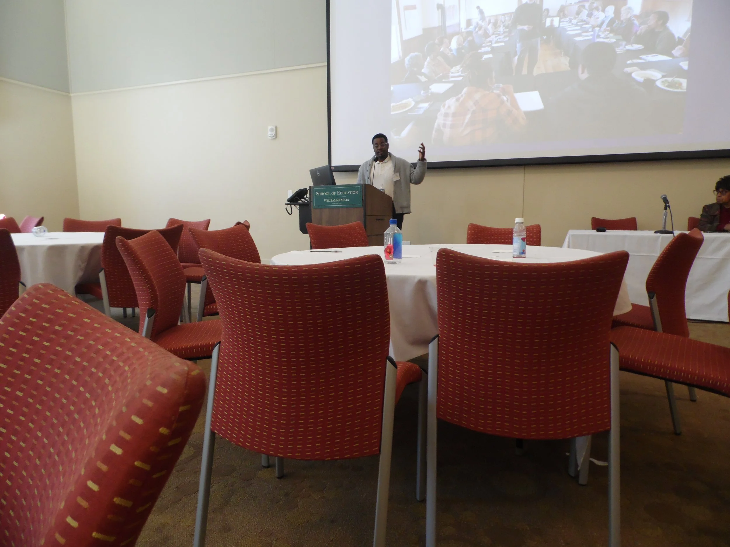 16th Annual Lemon Project Spring Symposium William & Mary School of Education Wmsburg Va. Chesapeake Heartland Presentation Panel 4, Darius Johnson  Friday, March 20, 2026