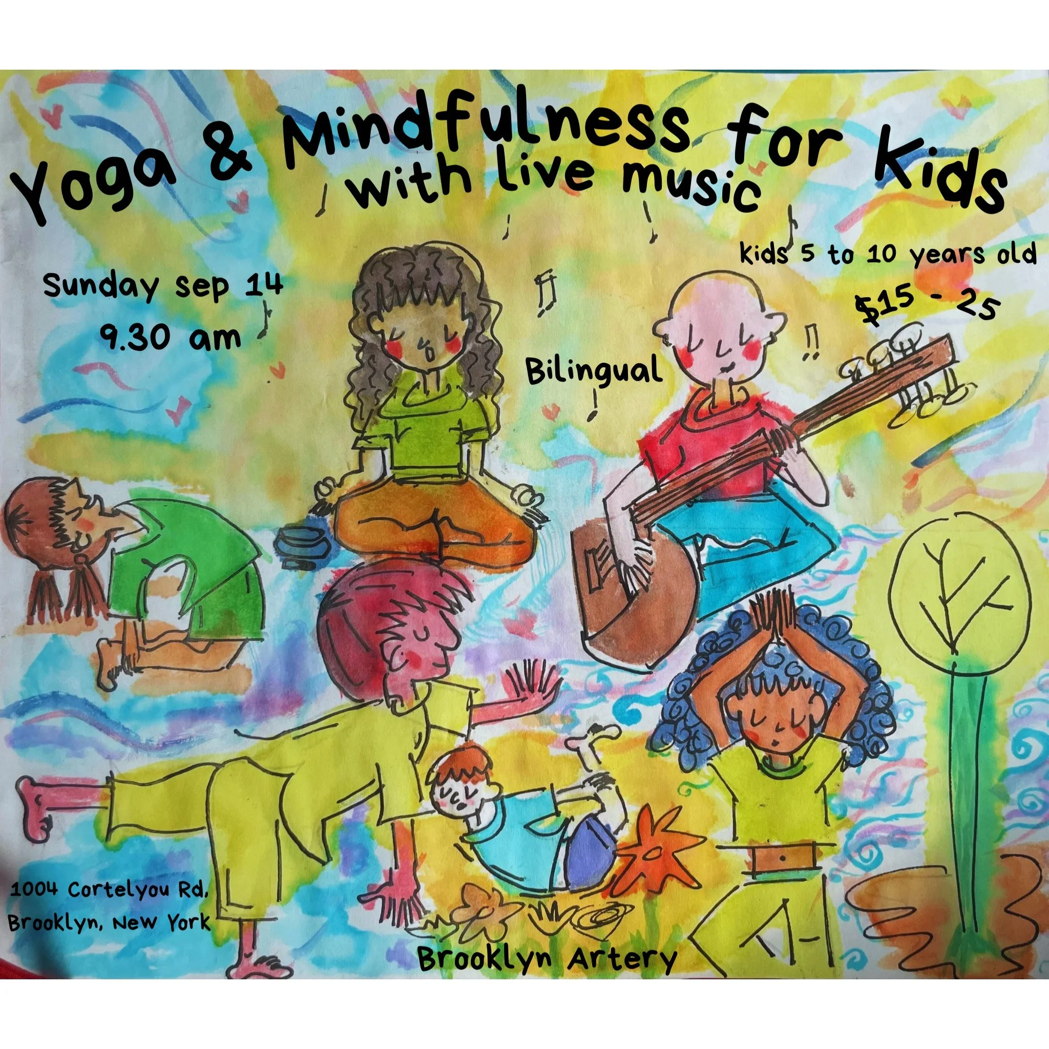 Yoga & Mindfulness for Kids (ages 5-10)