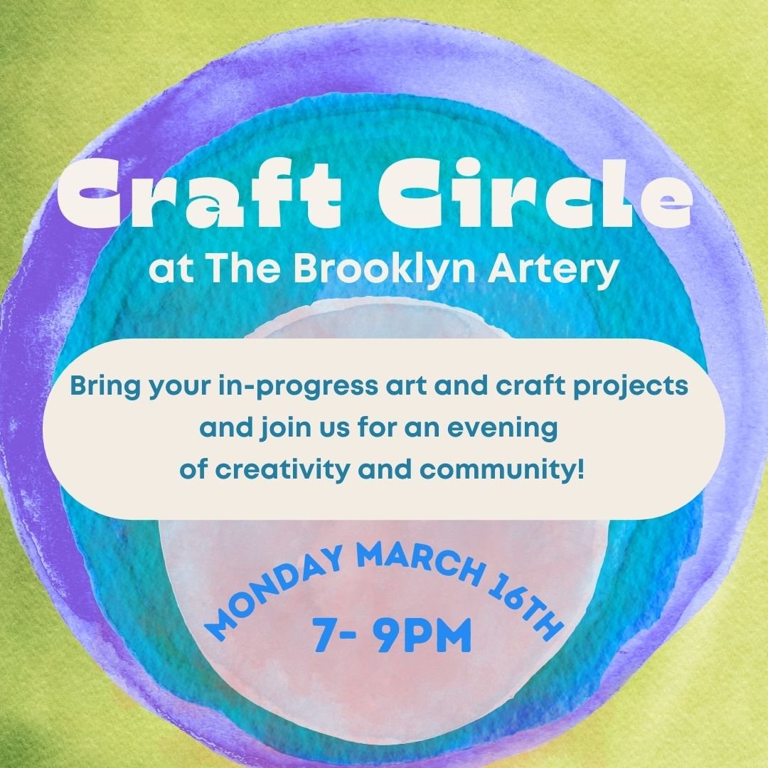 Monthly Craft Circle