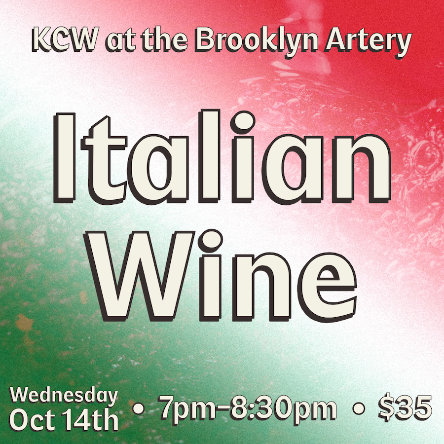 Italian Wine Class with KCW