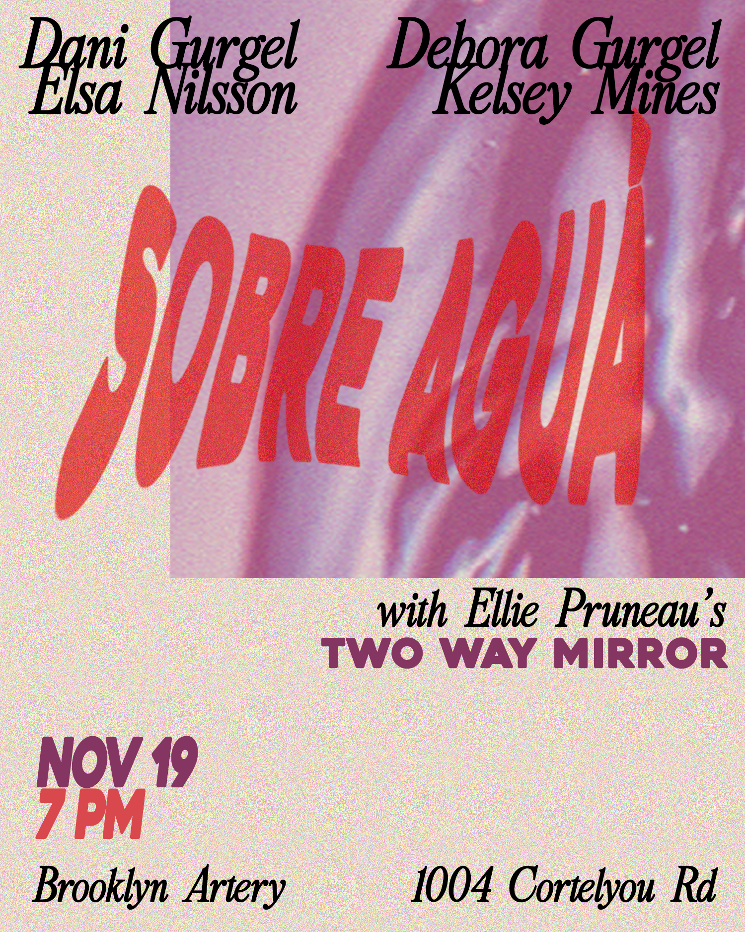 Live Music: Elsa Nilsson &amp; Dani Gurgel + Ellie Pruneau