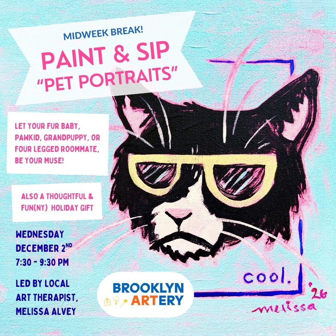 Paint & Sip: Pet Portraits!