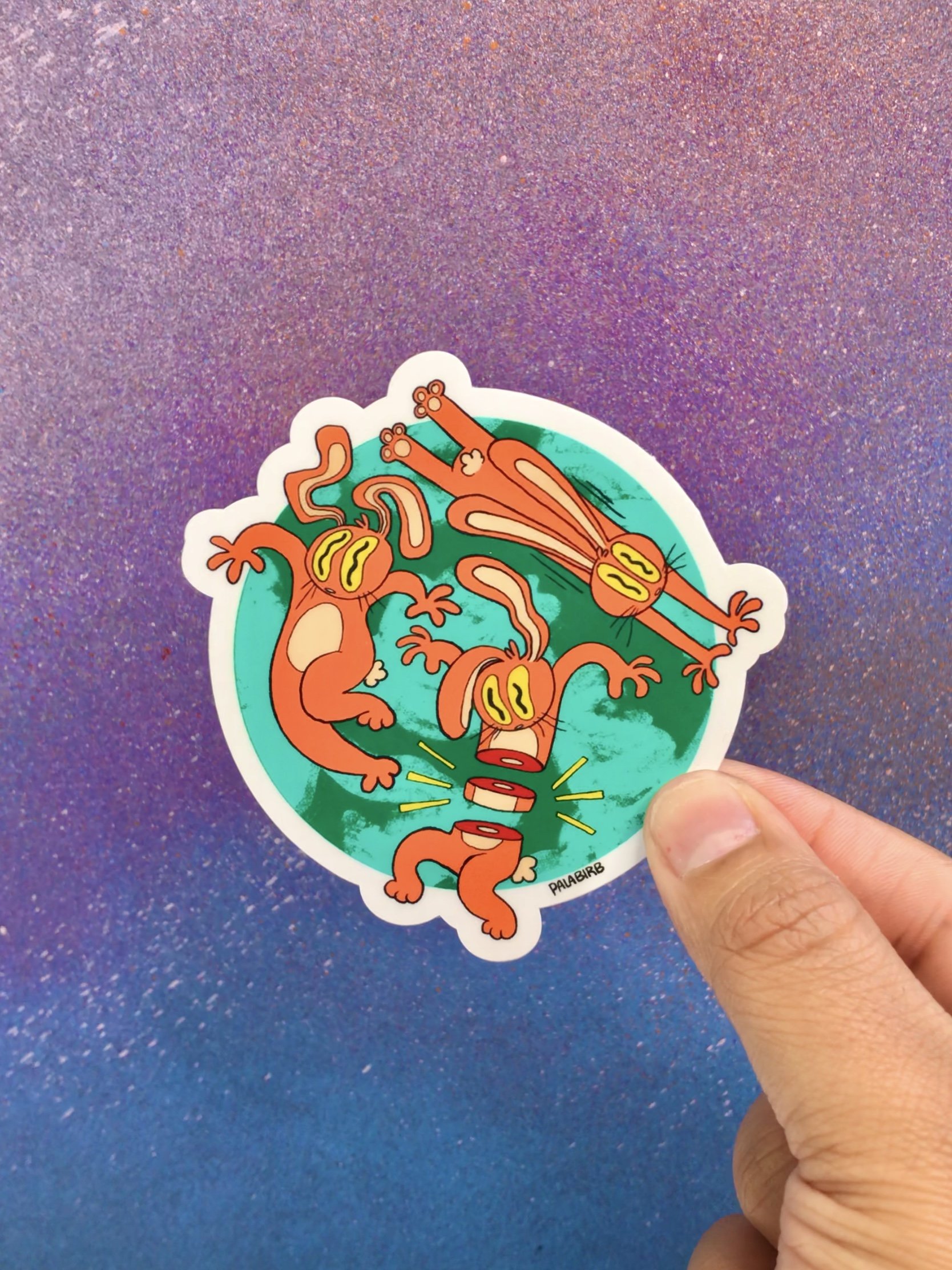 Bunny Horror Sticker