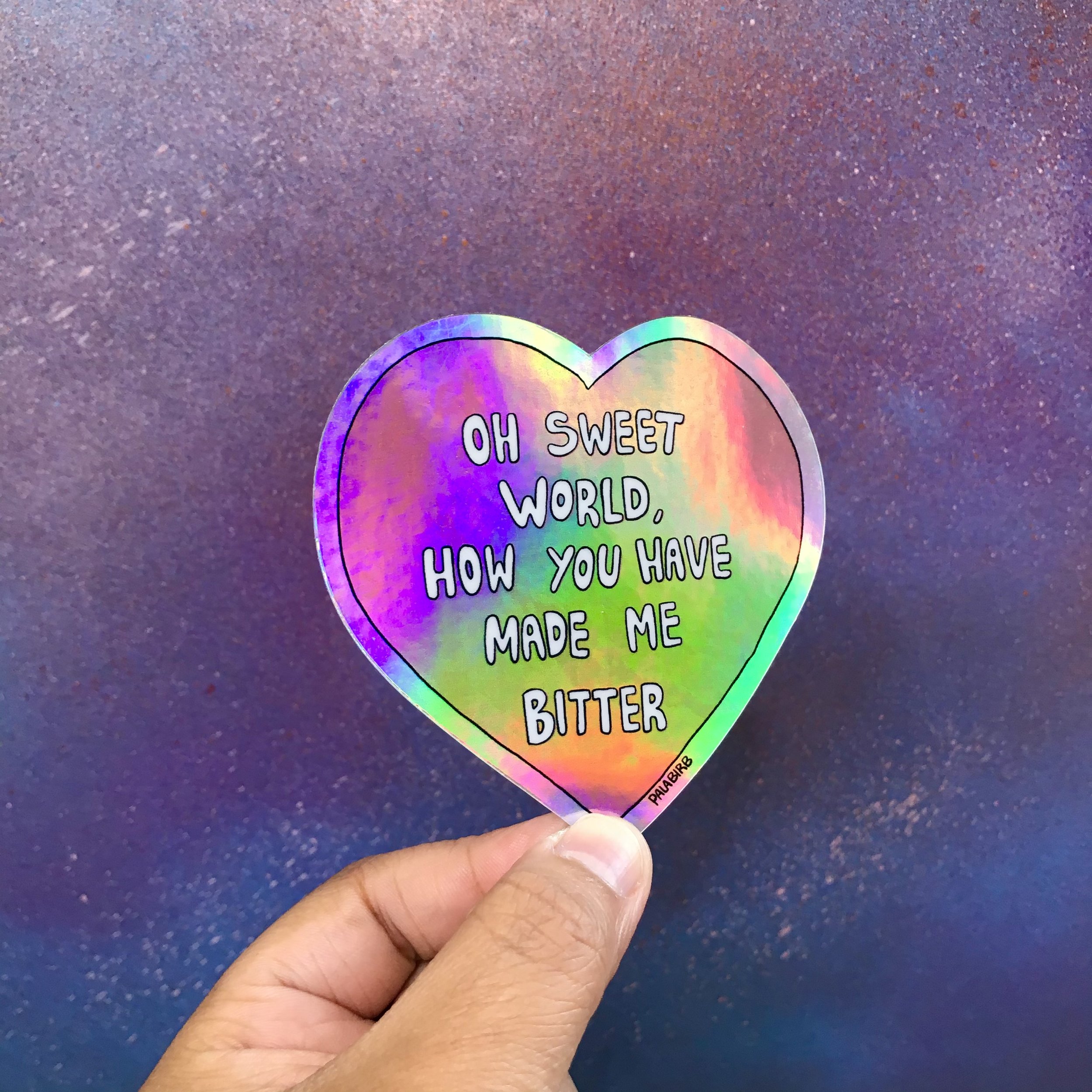 Bitter Heart Sticker