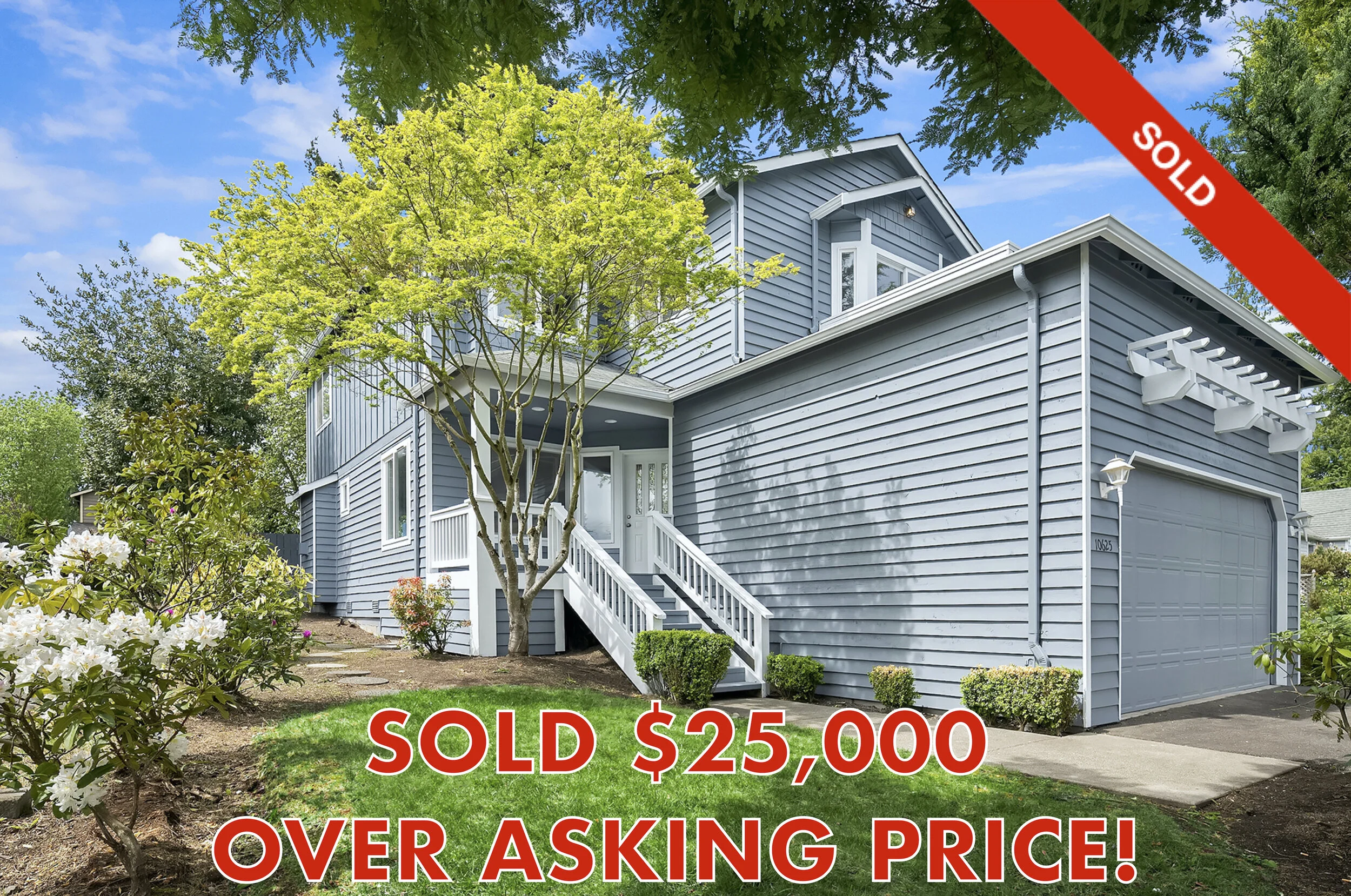 2,120 SqFt  |  4 Beds  |  2.5 Baths  |  Sold: $885K