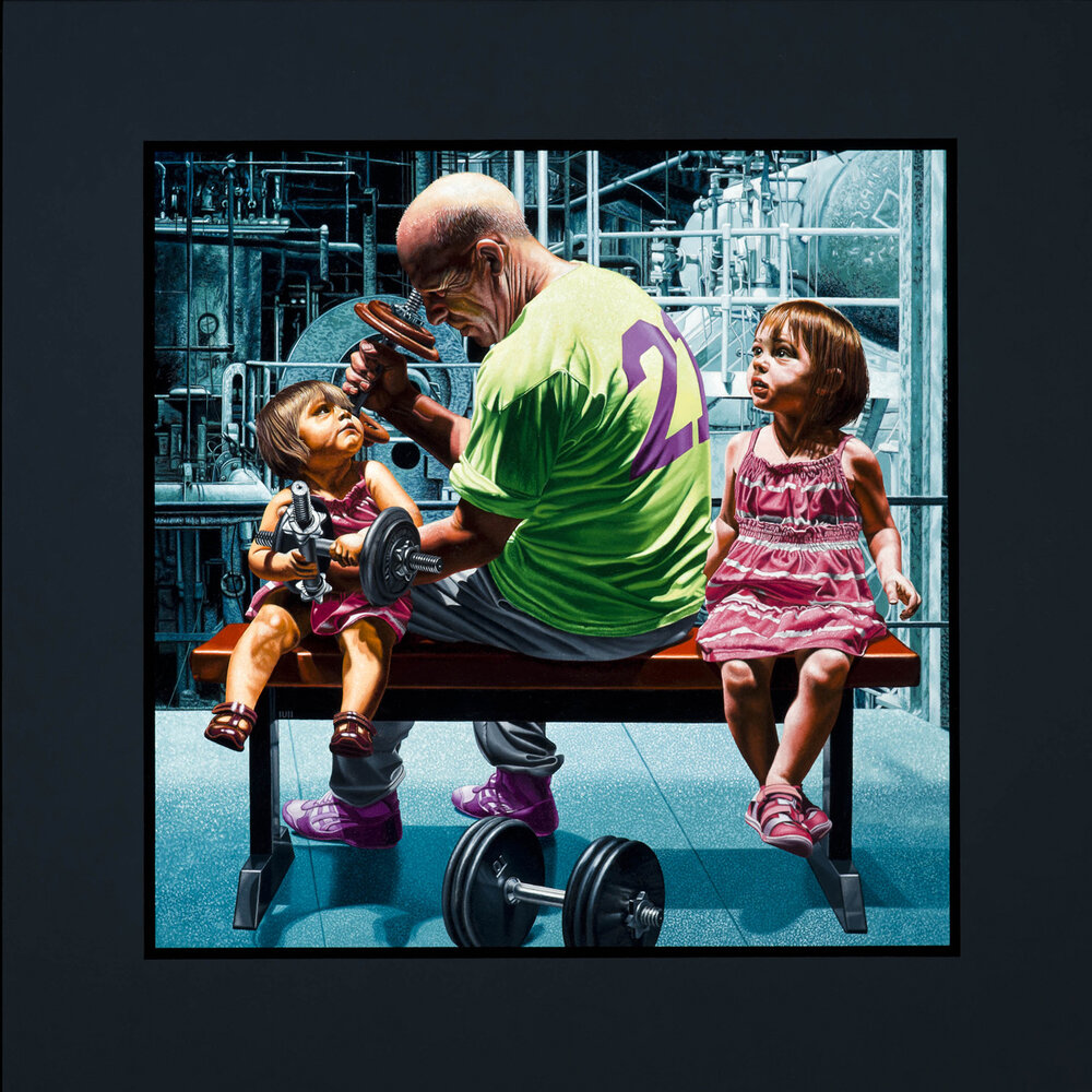 "Legacy" //Oil on Panel// by 4th Edition Finalist, Ira Upin
