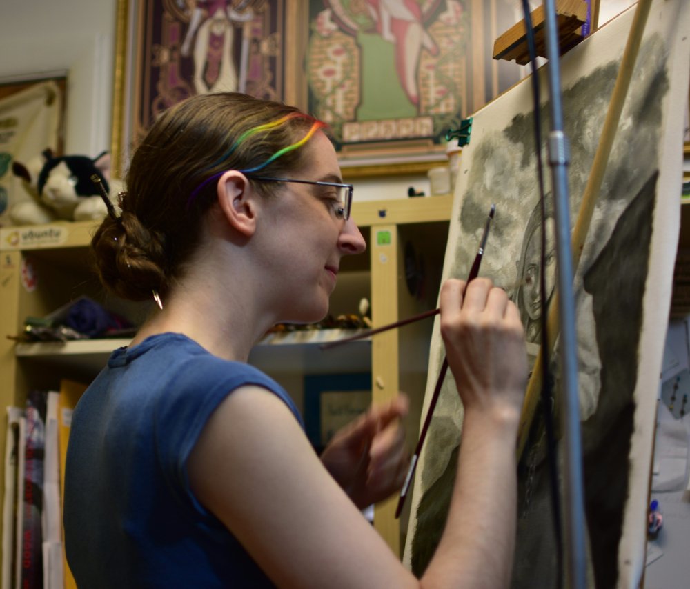 Artist Sarah Morrison