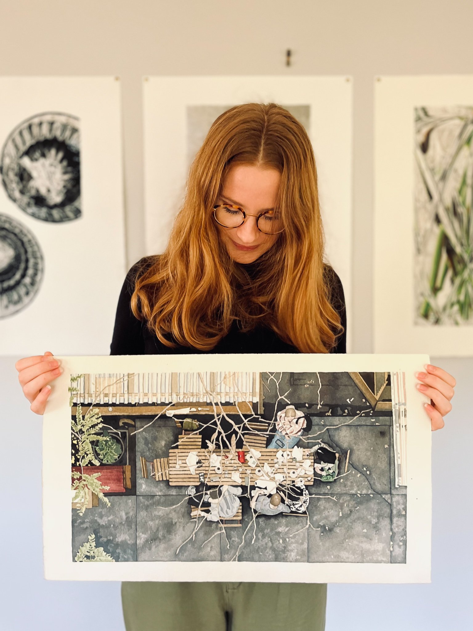 Artist Kate Endacott