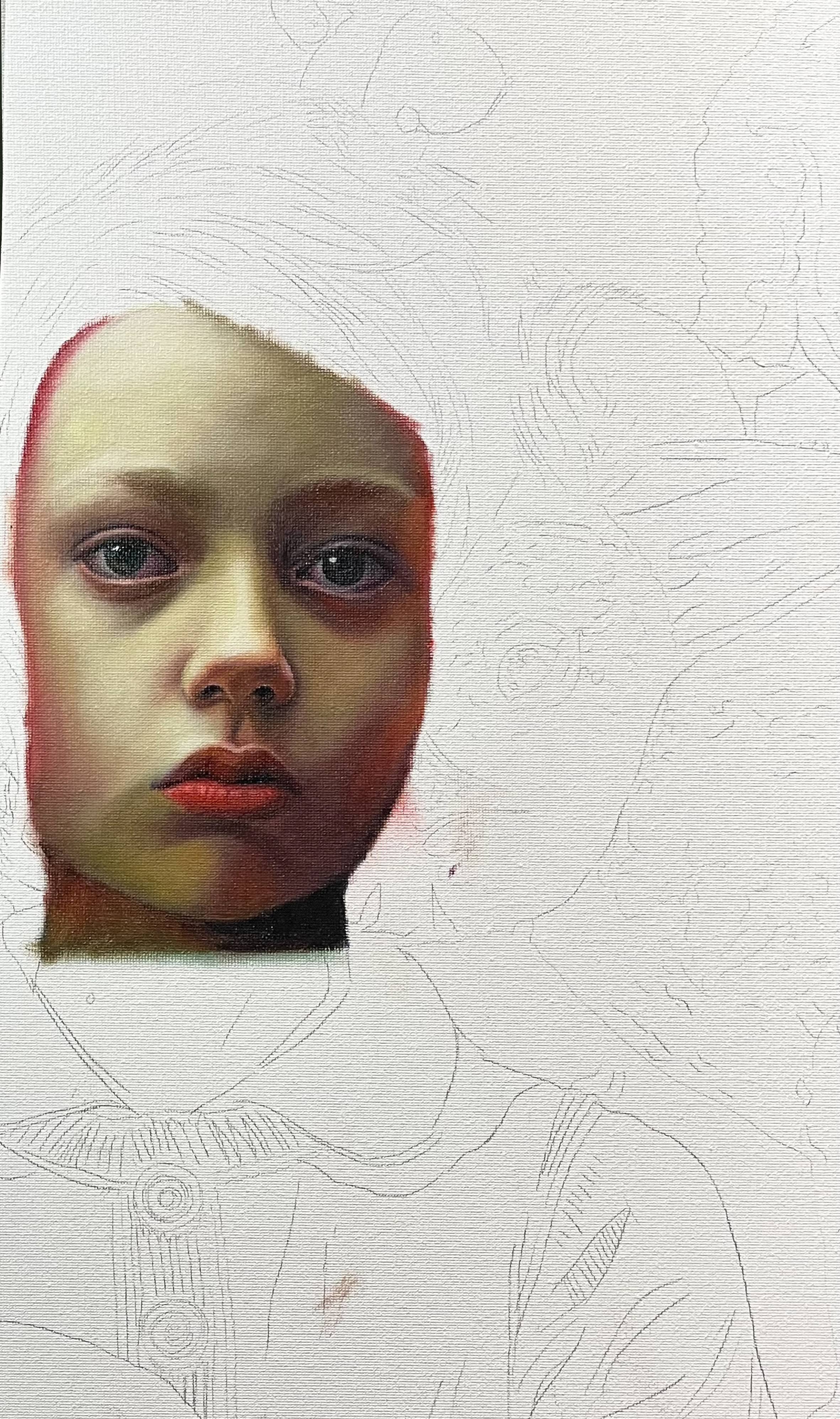 “Mysterious Allies” (Detail)  Oil on Canvas  By Sofía Ruiz