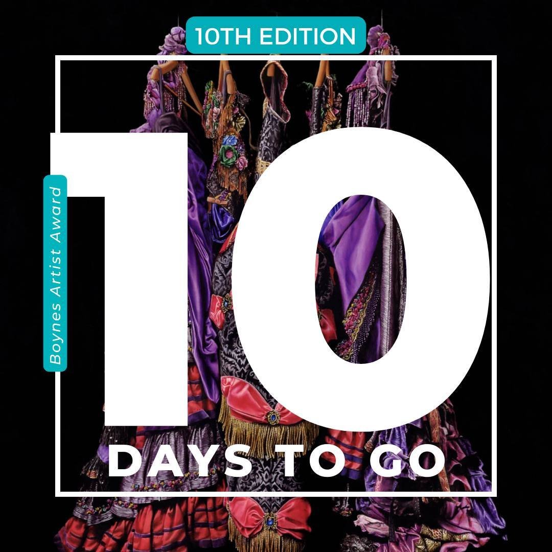 🚨 Only 10 DAYS left until the deadline for the Boynes Artist Award 10th Edition! 🎨 ⁠
Prizes : $3000 cash, residency opportunities, advertising package, publication &amp; more⁠
Eligibility : International⁠
Deadline : 29th April 2024⁠
Fee : $40⁠
Subm