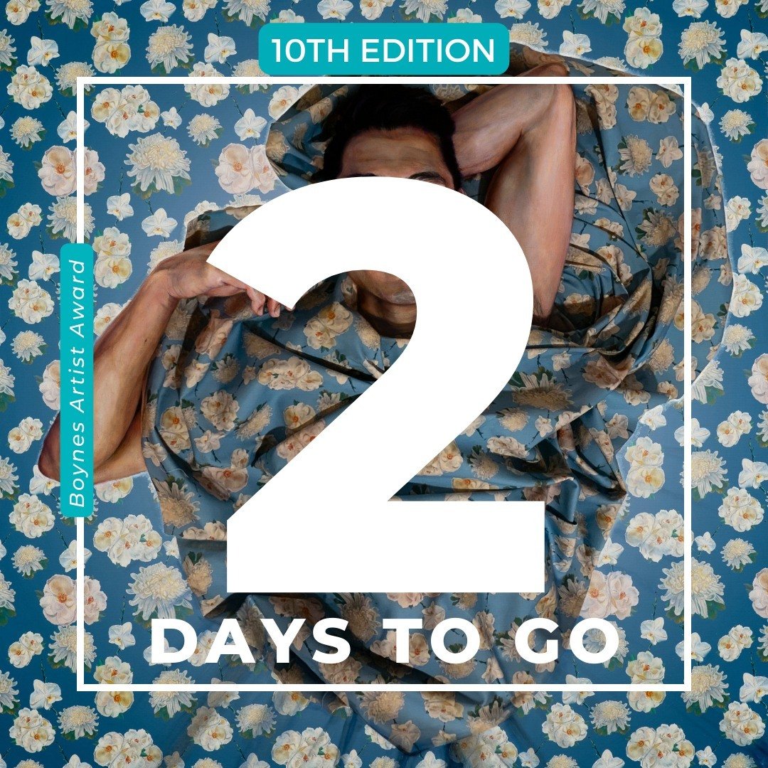 🚨 Only 2 DAYS left until the Boynes Artist Award 10th Edition deadline! 🎨 Don't miss out on your chance to win $3000 cash, residency opportunities, an advertising package, publication, and more! Open to international artists. Submit your artwork no