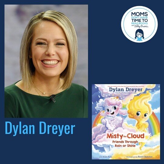 🎙 I had so much fun talking with @dylandreyernbc on @momsdonthavetimetoreadbooks about the second book in her fantastic children&rsquo;s book series &mdash; MISTY THE CLOUD: FRIENDS THROUGH RAIN OR SHINE! 🎧 Listen (wherever you get your podcasts) n